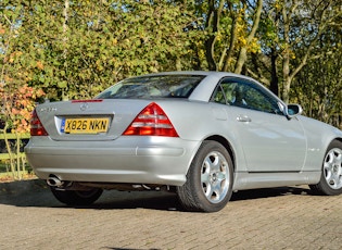 2001 MERCEDES-BENZ SLK 230 KOMPRESSOR