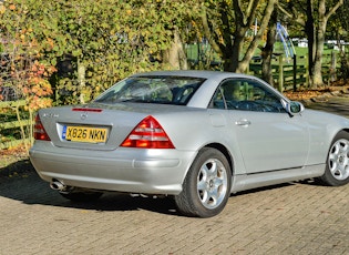 2001 MERCEDES-BENZ SLK 230 KOMPRESSOR