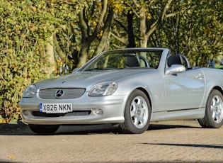 2001 MERCEDES-BENZ SLK 230 KOMPRESSOR