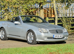 2001 MERCEDES-BENZ SLK 230 KOMPRESSOR