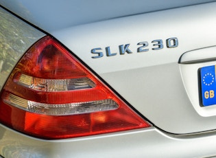 2001 MERCEDES-BENZ SLK 230 KOMPRESSOR