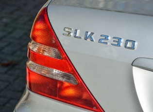 2001 MERCEDES-BENZ SLK 230 KOMPRESSOR