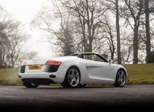 2011 AUDI R8 V8 SPYDER