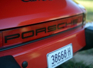 1986 PORSCHE 911 CARRERA 3.2 SPORT