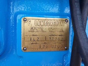 1963 LAMBORGHINI TRACTOR 1R