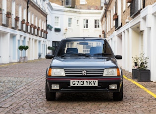 1989 PEUGEOT 205 GTI 1.6