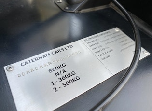 1996/2008 CATERHAM SEVEN – BDA ENGINE