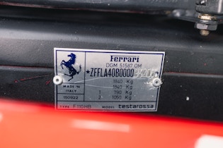 1992 FERRARI 512 TR - 11,442 KM
