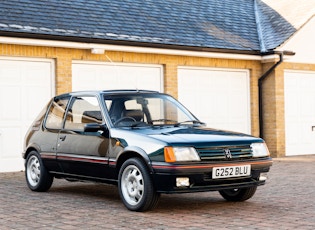 1989 PEUGEOT 205 GTI 1.9 LIMITED EDITION