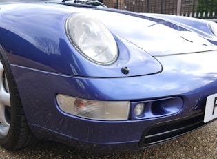 1997 PORSCHE 911 (993) CARRERA 4 CABRIOLET - MANUAL