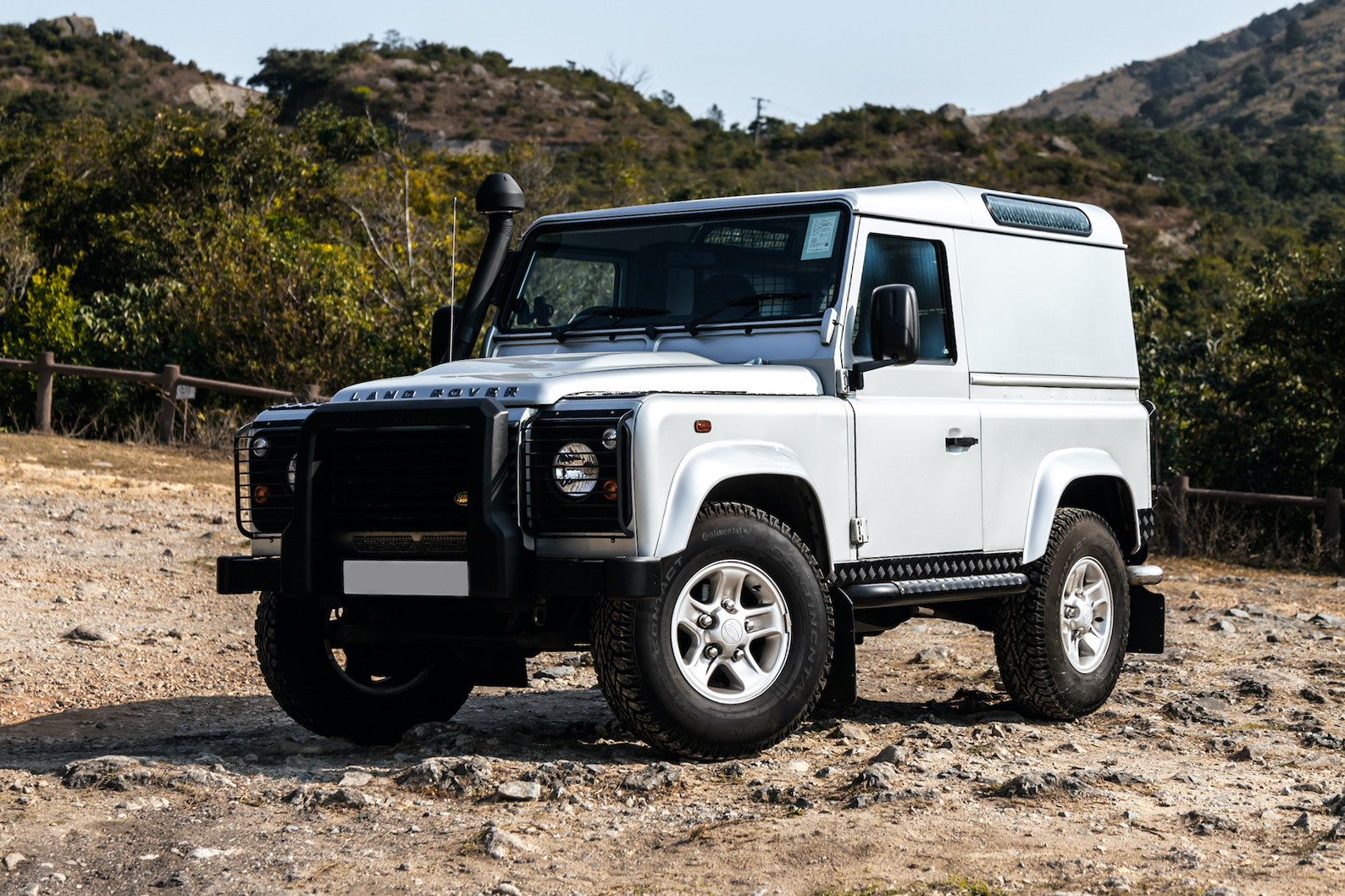 2007 LAND ROVER DEFENDER 90 HARD TOP for sale by auction in