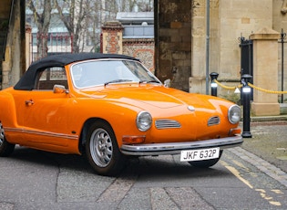 1974 VOLKSWAGEN KARMANN GHIA CABRIOLET - LAST RHD