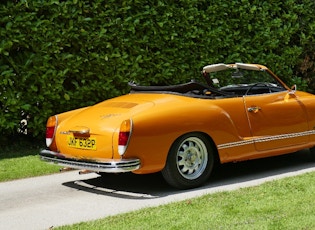 1974 VOLKSWAGEN KARMANN GHIA CABRIOLET - LAST RHD