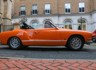 1974 VOLKSWAGEN KARMANN GHIA CABRIOLET - LAST RHD