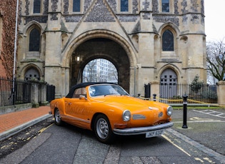 1974 VOLKSWAGEN KARMANN GHIA CABRIOLET - LAST RHD