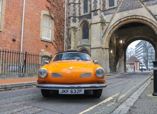 1974 VOLKSWAGEN KARMANN GHIA CABRIOLET - LAST RHD