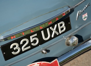 1962 HILLMAN MINX RALLY EVOCATION