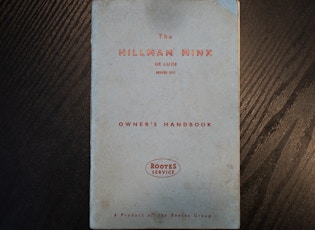 1962 HILLMAN MINX RALLY EVOCATION