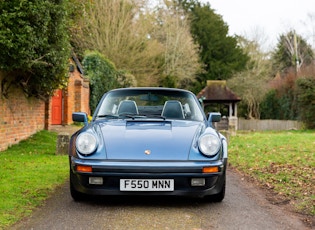 1989 PORSCHE 911 (930) TURBO CABRIOLET