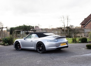 2014 PORSCHE 911 (991) CARRERA 4S CABRIOLET 