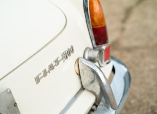 1965 FIAT 1500 CABRIOLET