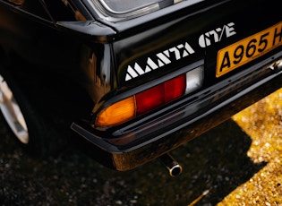 1983 OPEL MANTA GTE 