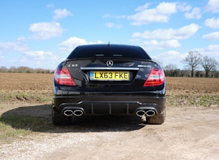 2013 MERCEDES-BENZ C63 AMG 507 EDITION COUPE 