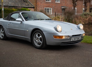 1993 PORSCHE 968 CABRIOLET