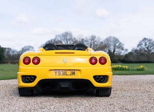 2001 FERRARI 360 SPIDER 