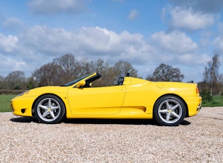 2001 FERRARI 360 SPIDER 