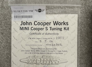 2006 MINI COOPER S CONVERTIBLE - JCW TUNING KIT 