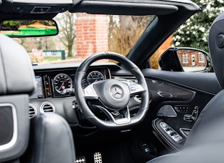 2016 MERCEDES-AMG S 63 CABRIOLET