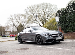 2016 MERCEDES-AMG S 63 CABRIOLET