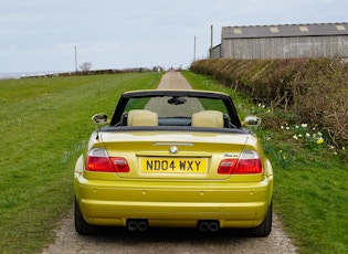 2004 BMW (E46) M3 CONVERTIBLE INDIVIDUAL - MANUAL