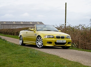 2004 BMW (E46) M3 CONVERTIBLE INDIVIDUAL - MANUAL