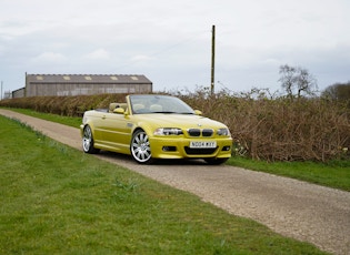 2004 BMW (E46) M3 CONVERTIBLE INDIVIDUAL - MANUAL