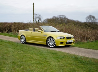 2004 BMW (E46) M3 CONVERTIBLE INDIVIDUAL - MANUAL