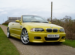 2004 BMW (E46) M3 CONVERTIBLE INDIVIDUAL - MANUAL