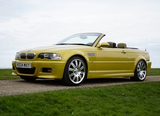 2004 BMW (E46) M3 CONVERTIBLE INDIVIDUAL - MANUAL