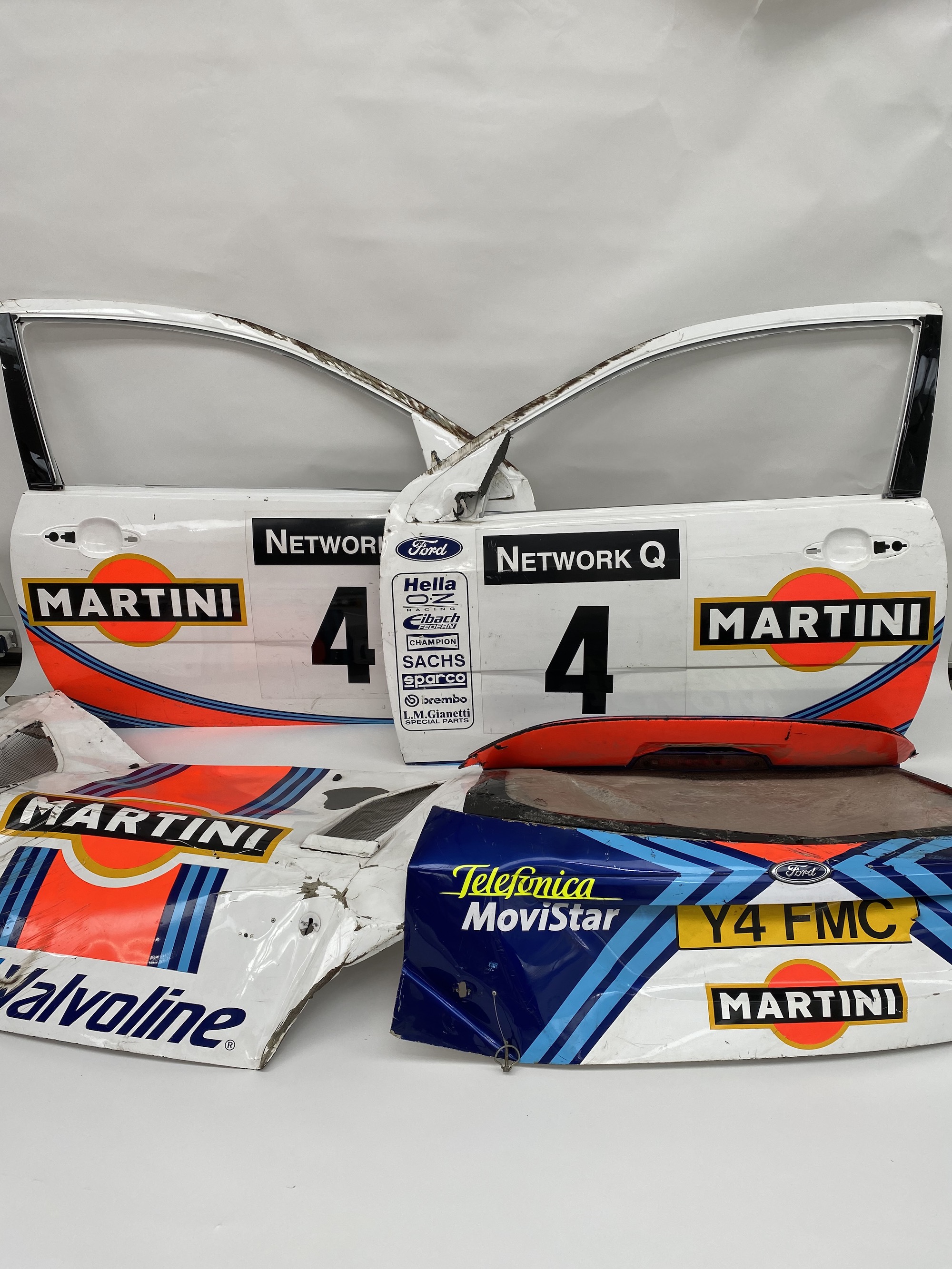 DIECAST 1/43 MARTINI FORD FOCUS WRC #7 WINNER PORTUGAL RALLY
