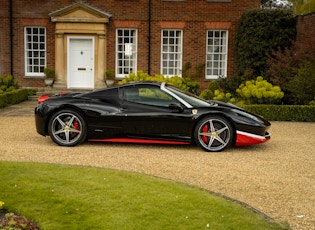 2012 FERRARI 458 SPIDER 