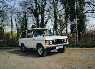 1972 RANGE ROVER CLASSIC 2 DOOR 'SUFFIX A' 