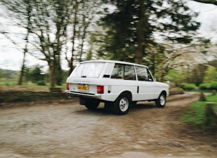 1972 RANGE ROVER CLASSIC 2 DOOR 'SUFFIX A' 