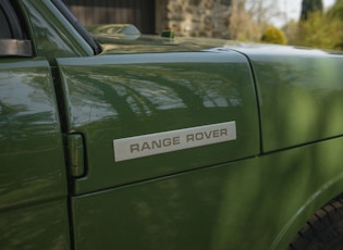 1976 RANGE ROVER CLASSIC 2 DOOR 'SUFFIX D' 