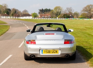 2001 PORSCHE 911 (996) CARRERA 4 CABRIOLET