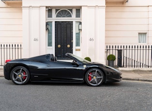 2014 FERRARI 458 SPIDER 