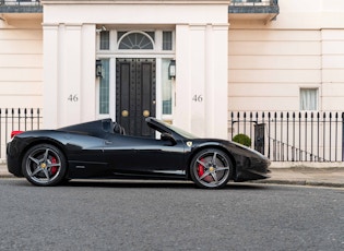 2014 FERRARI 458 SPIDER 