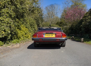 1988 JAGUAR XJ-S V12 CONVERTIBLE 