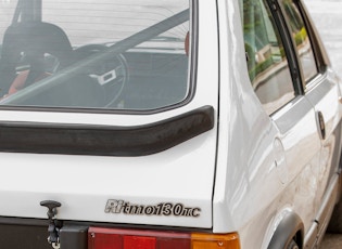 1983 FIAT RITMO 130 TC ABARTH 