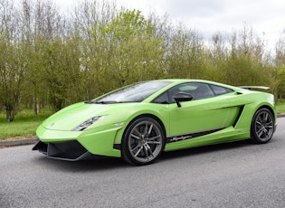 2010 LAMBORGHINI GALLARDO SUPERLEGGERA LP570-4 